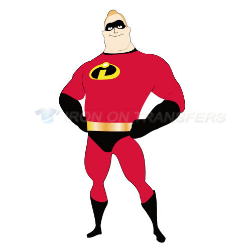 The Incredibles Iron-on Stickers (Heat Transfers)NO.3457